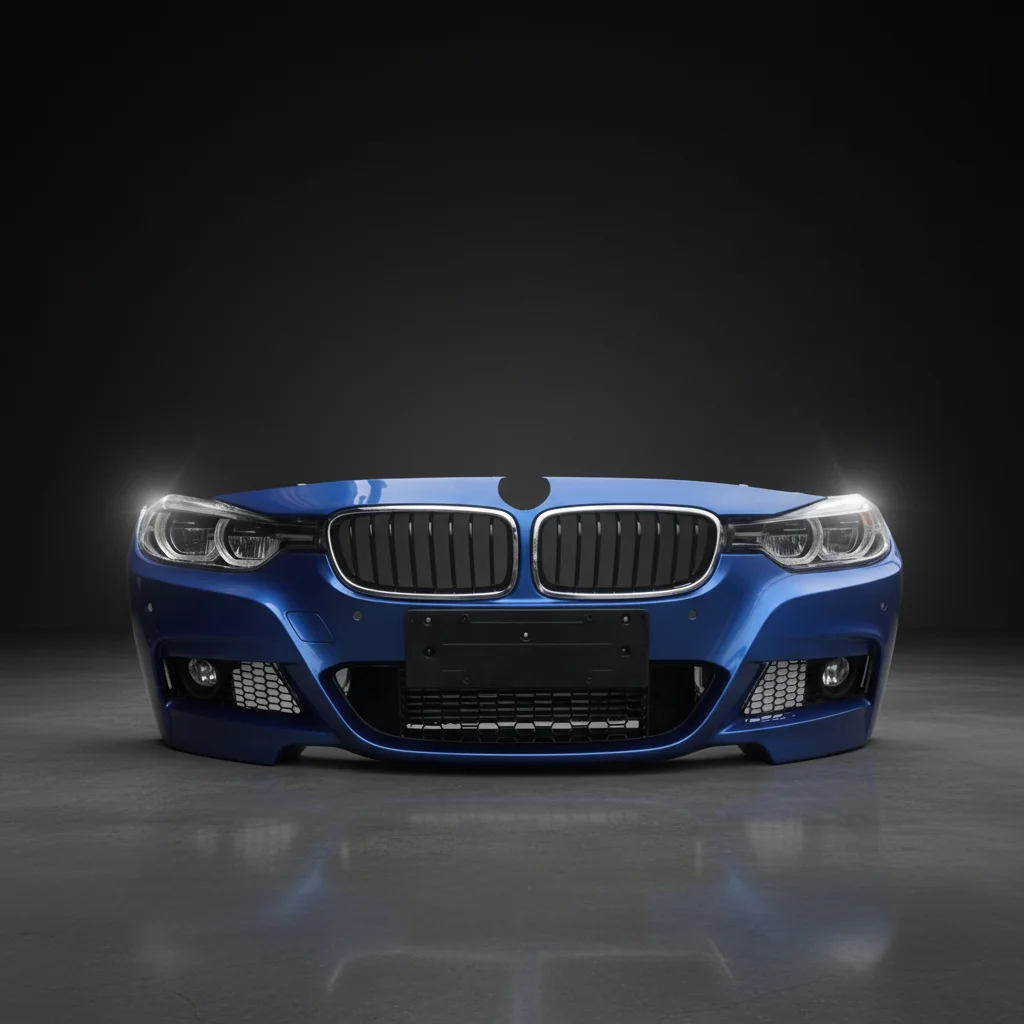 Original High-quality Hot Selling F30 F35 328i Front Bumper Assembly Including Frame Electronic Fan Radiator for  Body Kit