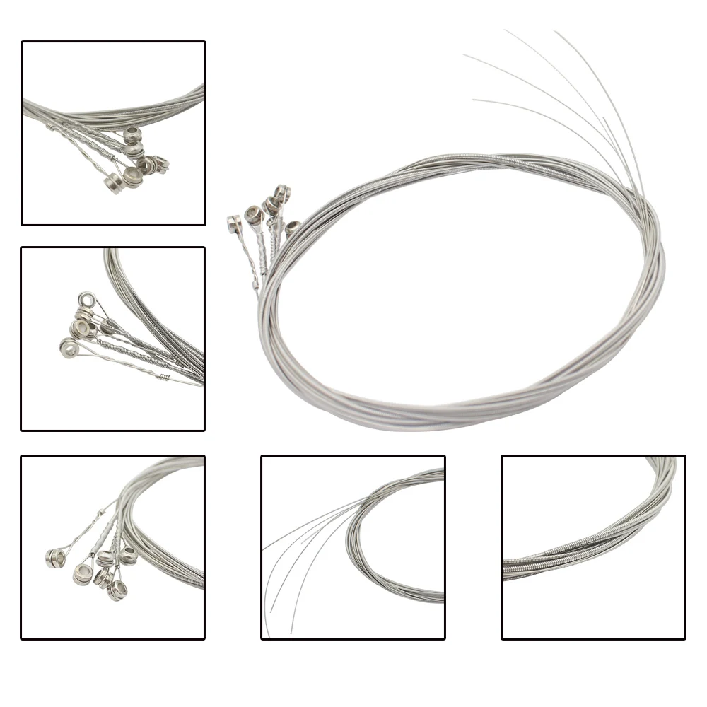 IRIN Electric Guitar String Nickel Alloy Silver E101 Electric Guitar Premium Replacement Parts Metal Rock Performance Ues
