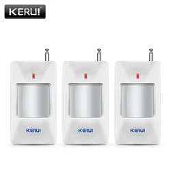 KERUI-Sensor de movimiento PIR inteligente inalámbrico, Detector de alarma para seguridad del hogar, 433MHz, W18, W20, WIFI, GSM