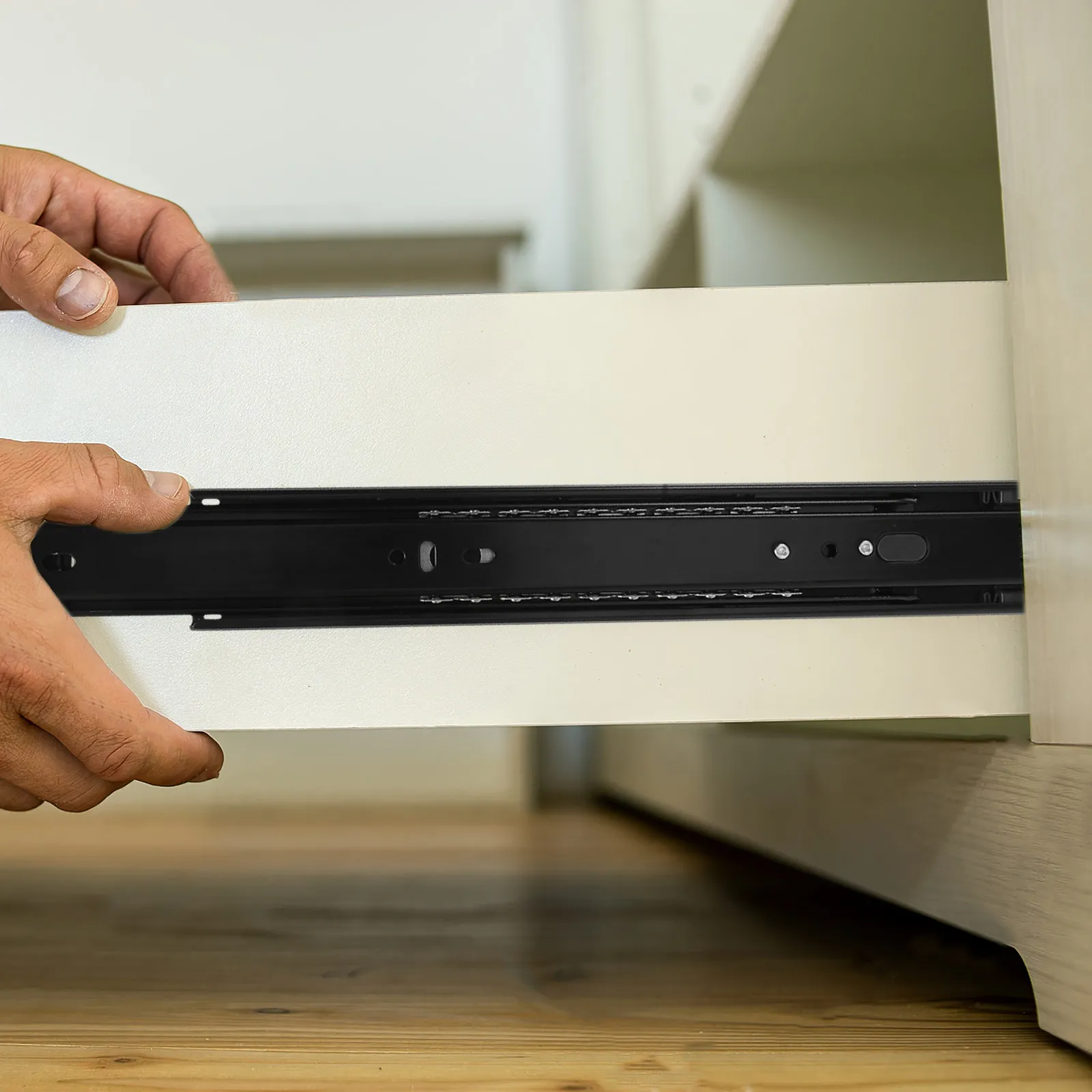 2-pcs-drawer-track-slides-cabinet-dresser-glides-full-extension-bottom-mount-rear-mounting-bracket