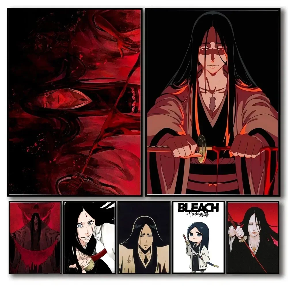 Póster de Retsu Unohana B-Bleachs, sin marco, Kraft, Club, Bar, Vintage, arte de pared, pintura, dormitorio, estudio