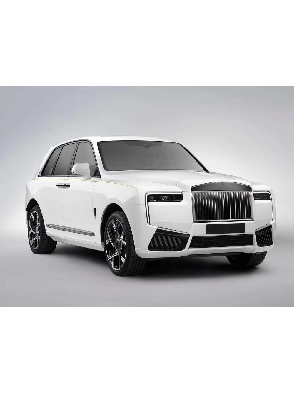 Bodykit for Cullinan 2018-2024 Facelift to 2025 Style OEM Grade Quality PP Bodykit Front Bumper with LED Headlight Plug and Play