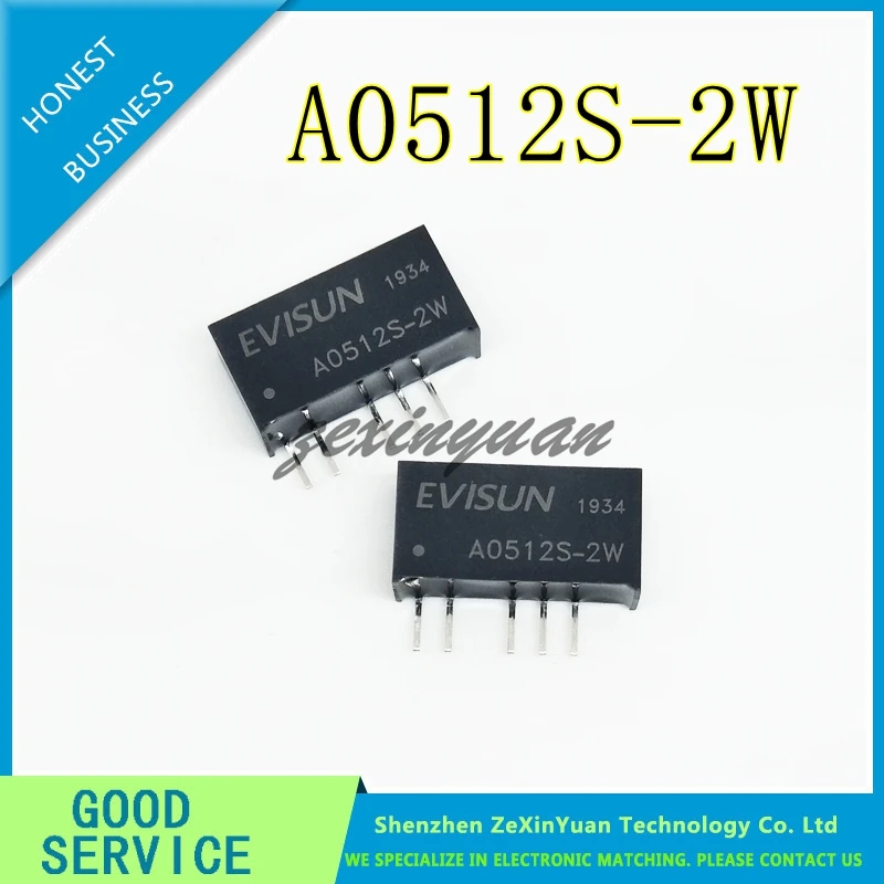 1PCS  A0512S-2WR3 A0512S-2WR2 A0512S-2W A0512S 5V TO 12V  SIP-4 New original