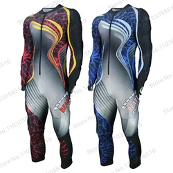 2023 New BEAST Top Gun GS Race Suit Performance GS MEN Race Ski Suits Winter Flange Jumpsuits One Piece Downhill Speed GS Set