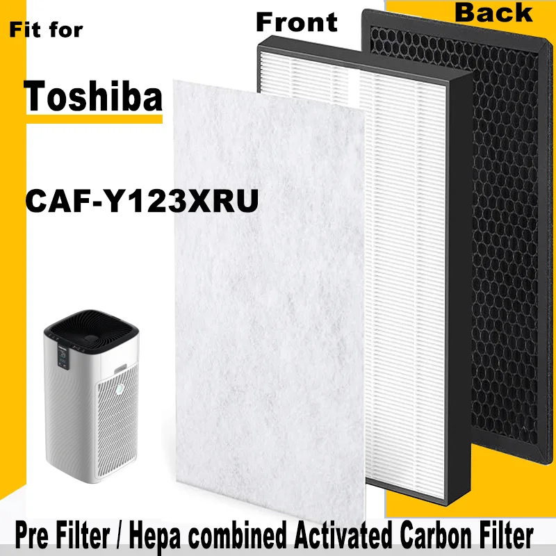 

High Efficiency True Hepa and Activated Carbon Filter for Toshiba CAF-Y123XRU Air Purifier