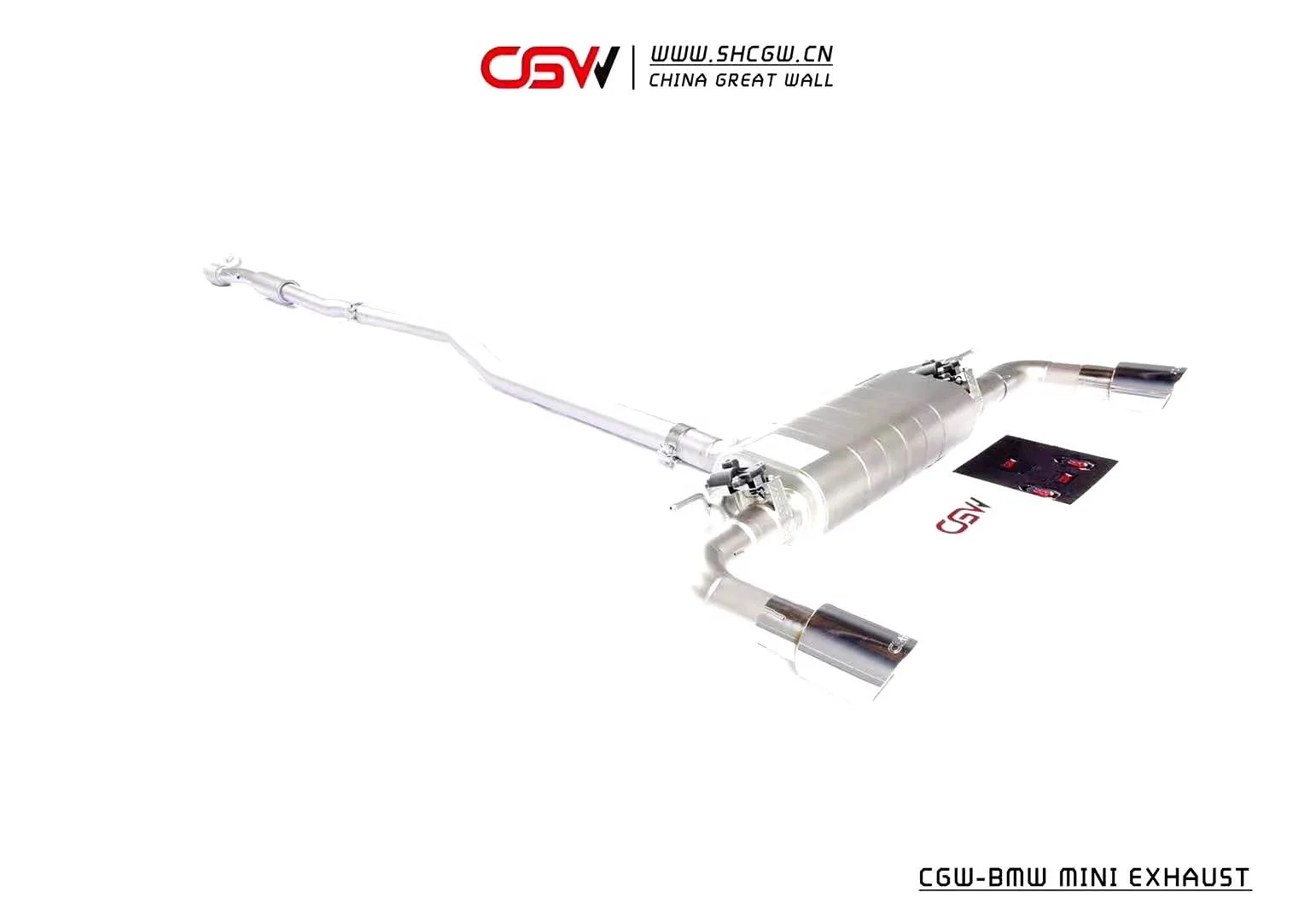 Customer Desired Style Stainless Steel 304 or Titanium Exhaust System for Mini R60 1.6 Muffler MY 2010