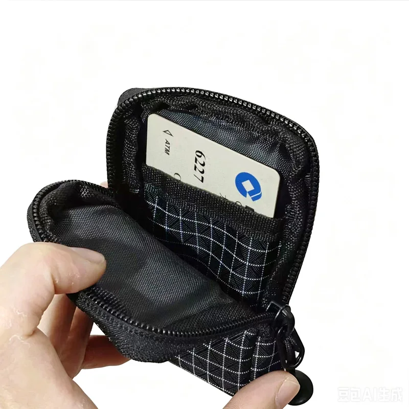 Mini EDC Pouch Storage Pocket Wallet Dyneema/X-Pac Coin Purse Utility EDC Pouch Organizer for Cards, Keys, Coins & Essentials