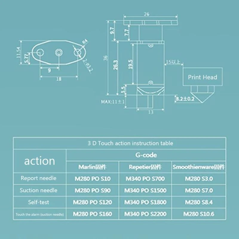 3D Printer Auto Bed Leveling for Ender3/3s/3 V2