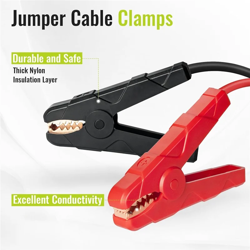 

A74E-соединительные кабели для аккумулятора Ryobi 18 В, адаптер 8AWG 5,9 фута, портативный аккумуляторный стартер для автомобильного освещения для запуска
