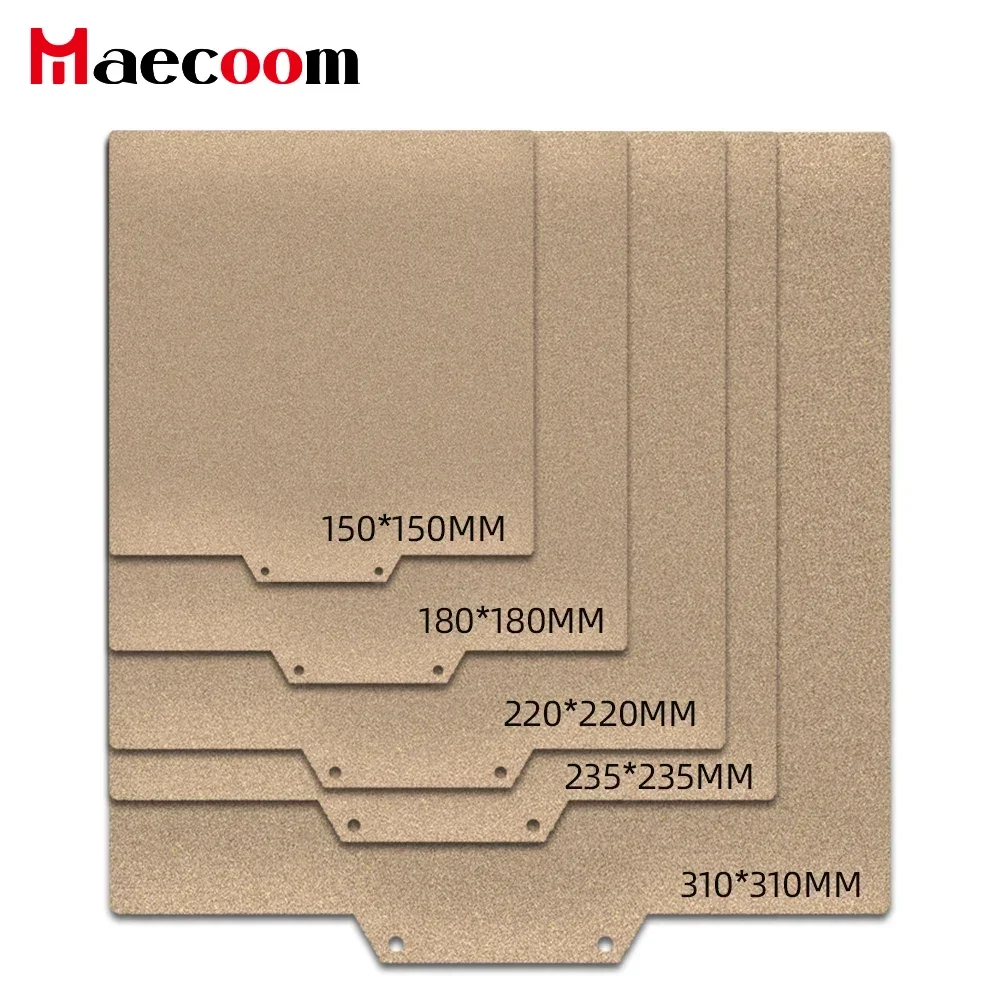2-seitiges magnetisches PEI-Pulverblech 235/257/310/mm doppelseitiges Federstahlblech strukturiert für Ender 3 CR10 P1P SW-X1 Bauplatte