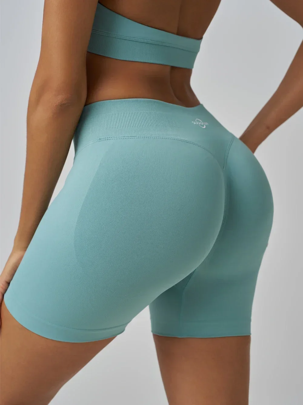 SUSISTAR Women Workout Gym Impact Shorts Hidden Scrunch Butt Lifting 3.6