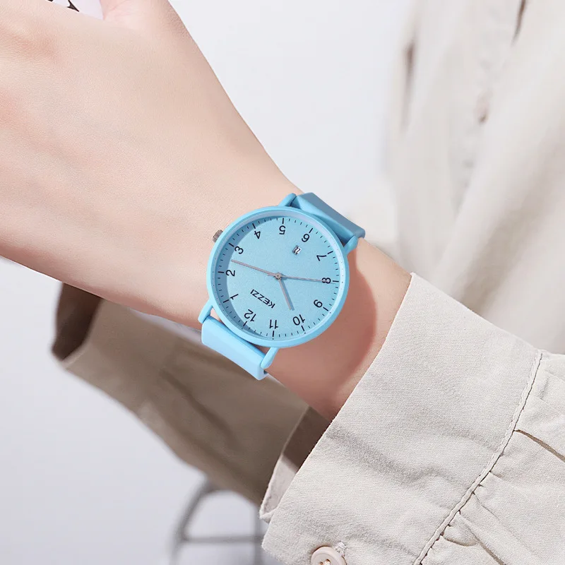 Kezzi-reloj impermeable para hombre, cronógrafo para estudiante de secundaria, adolescente, secundaria, 2023