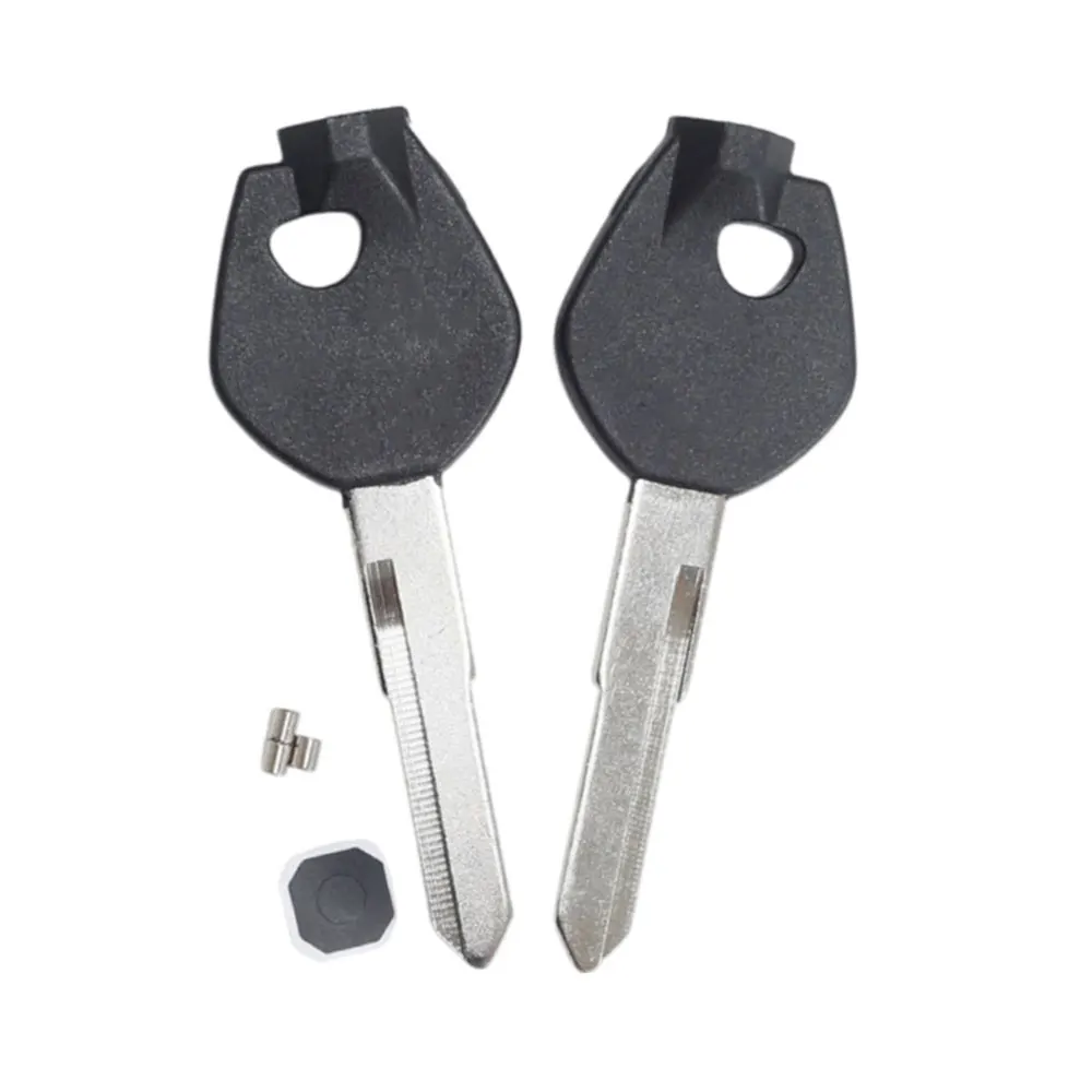 1Pcs New Blank Key Motorcycle Replace Uncut Keys For Magnet Anti-theft lock AN250 AN400 AN650 Burgman Sj50 V125S V50 AG50