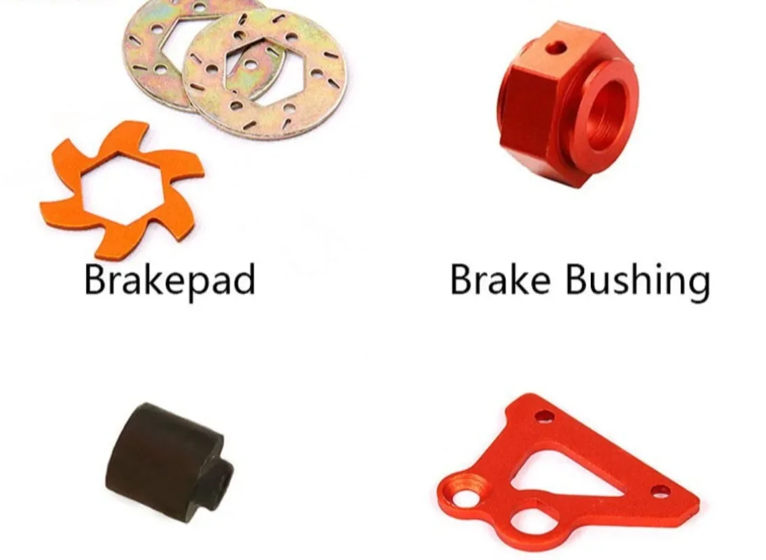 TAOMetal Fixed Disc Spacer Holder Plate Disc Brake Hub for 1/5 HPI Rofun Rovan KM BAJA 5B 5T 5SC Rc Car Toys Parts