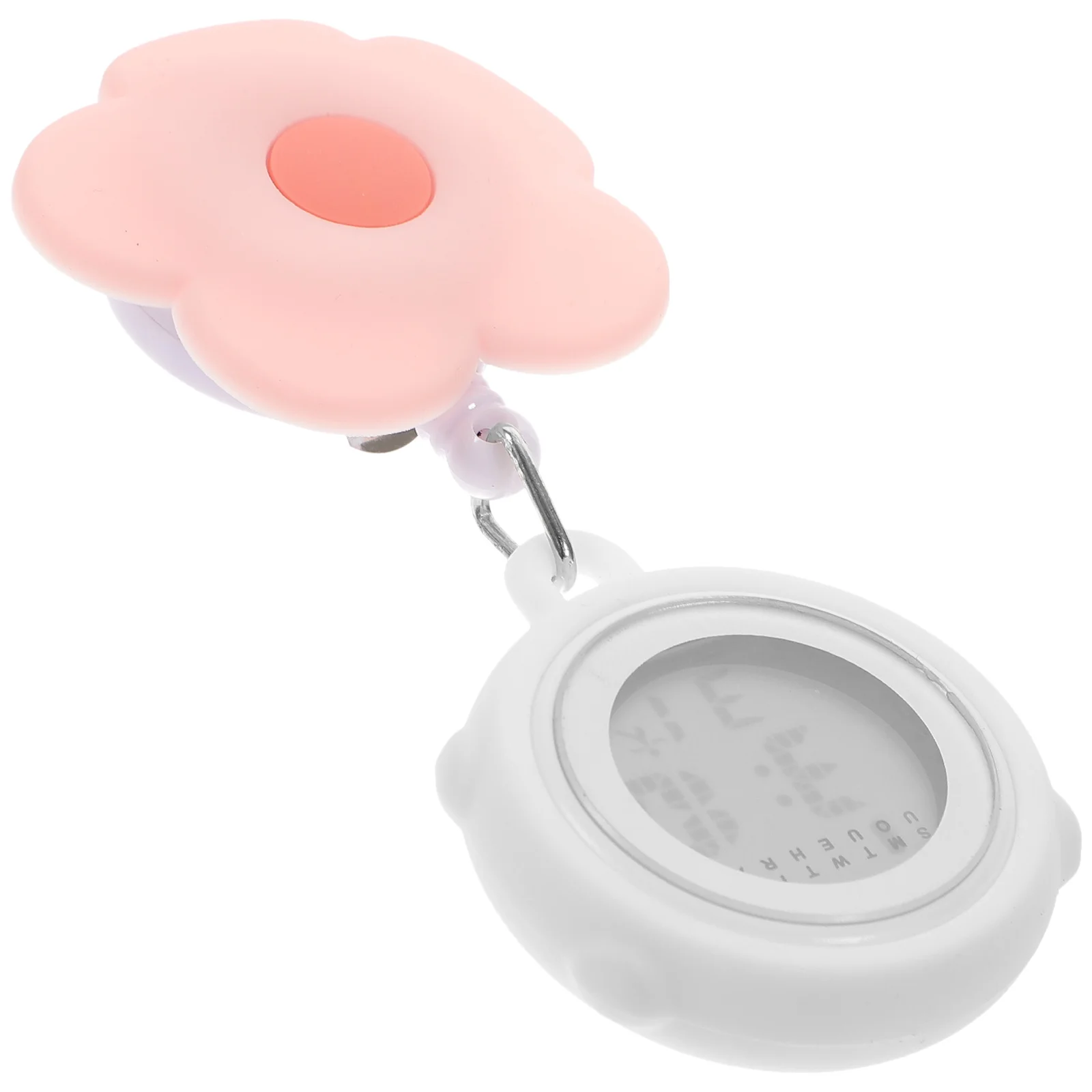 Электронные карманные подвесные часы для медсестры, легкий выдвижной дизайн, легкий зажим для использования в больнице, врач, медсестры