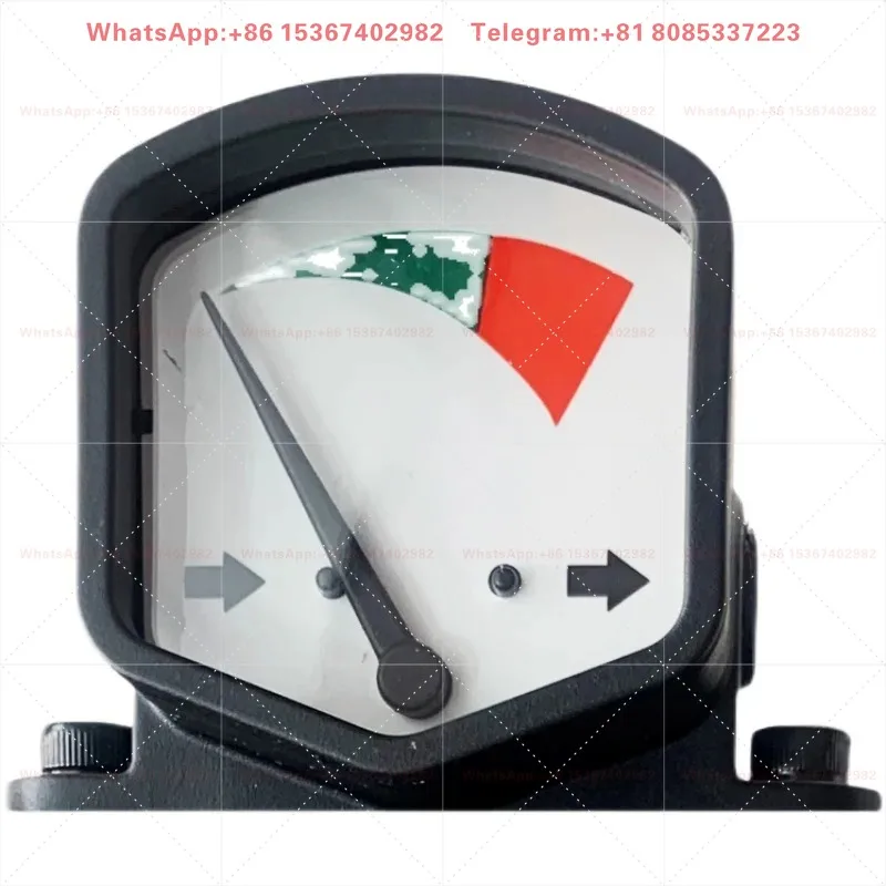 DG-02 Differential Pressure Gauge for Compressed Air Filter,Color Zone Indicator Monitor Filter Blockage,Max 10Bar