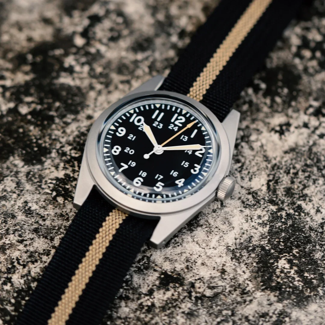 RDUNAE 2025 Neue Herren-Quarzuhr MIYOTA Super 2035 RA04 35 mm Militärisch Wasserdicht Leuchtend Edelstahl Reloj Hombre