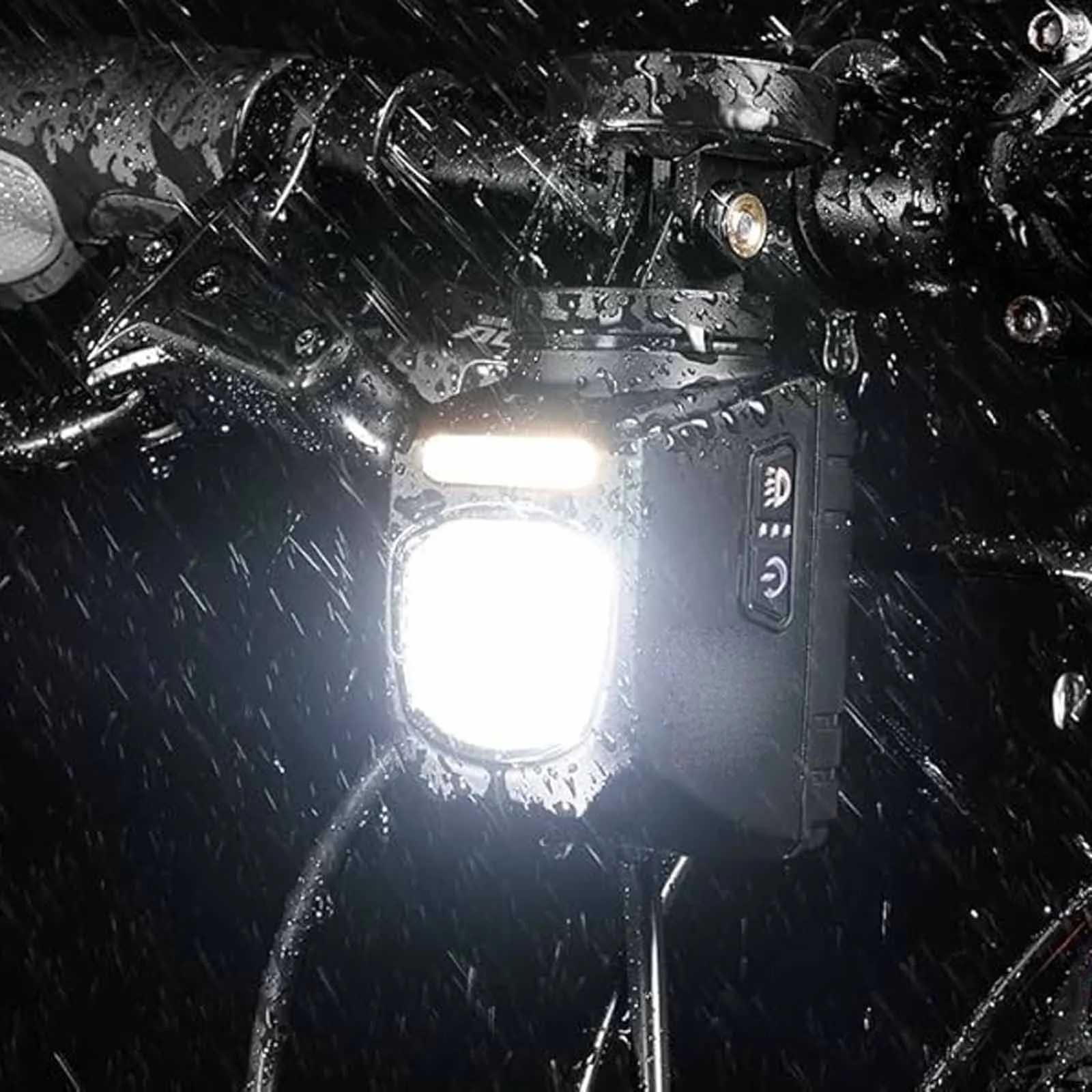 

Bike Headlight Road Bicycle Hoisting Light Waterproof Type-C Fast Charging MTB Headlight Night Cycling Light Bicycle Accessories