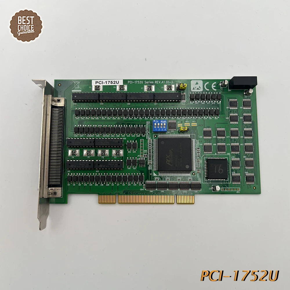 PCI-1752U For Advantech REV.A1 64-Channel Isolation Protection Digital Output Card HD Capture Card