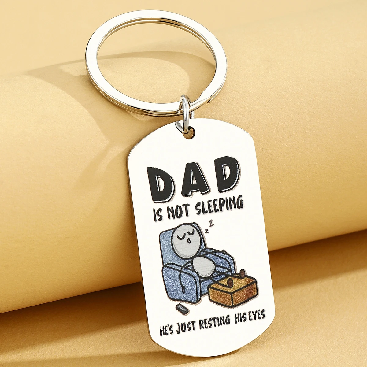 Funny Birthday Gifts for Dad Keychains