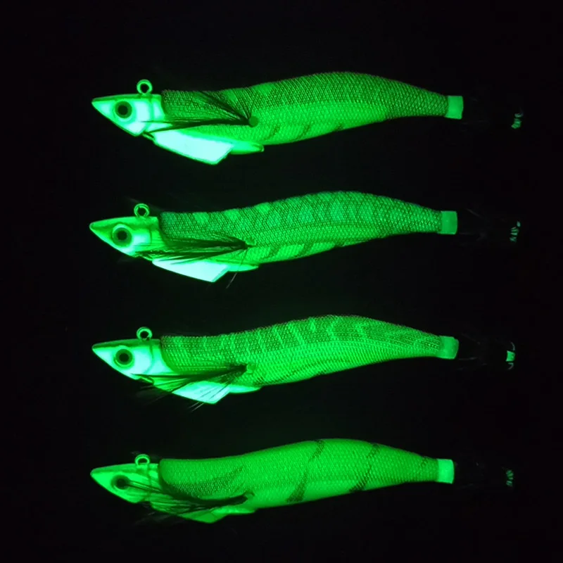 Señuelos Luminosos Calamar y Camarón – Vinilos Pesca de Mar - imagen 2