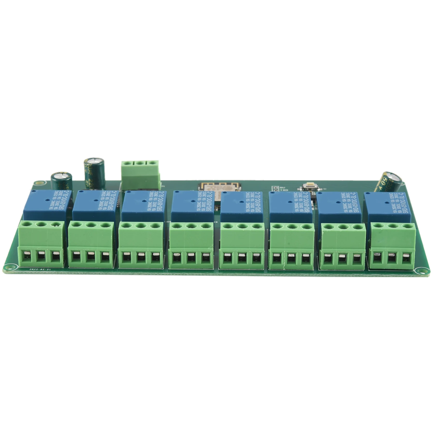 WIFI 8 Channel Relay Module ESP-12F Development Board Power Supply 5V/7-28V Wireless WIFI Module User-Friendly