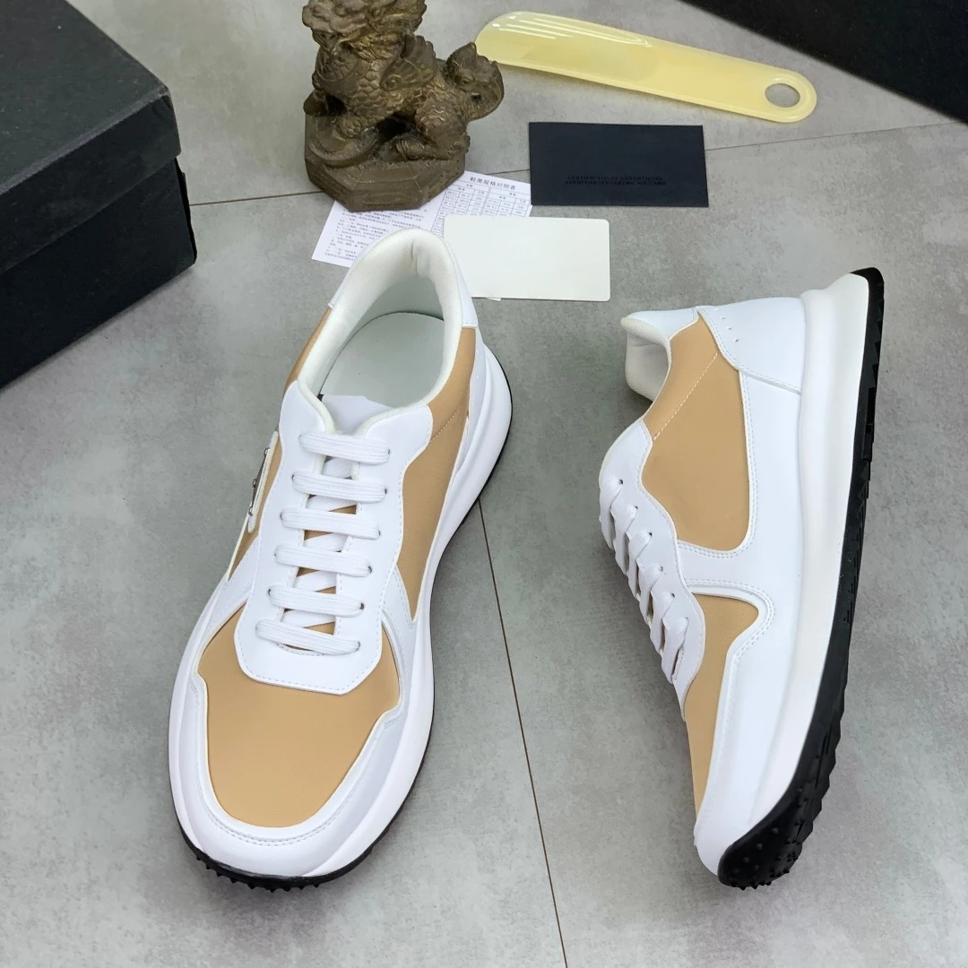 

Роскошная брендовая мужская обувь, праздничные подарки, зимние повседневные кроссовки ручной работы, уличная спортивная обувь из воловьей кожи с верхним зерном