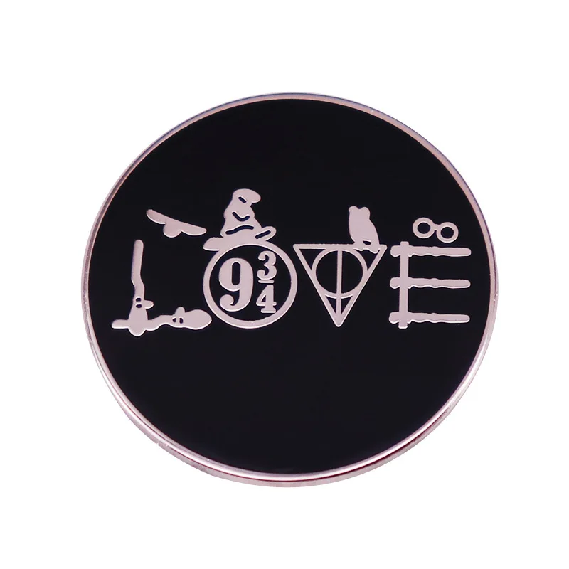Various Magic Items Anime Badges Classic Novel Series Peripheral Pin Accessories Hoodie Backpack Decorative Brooch Fans Gift