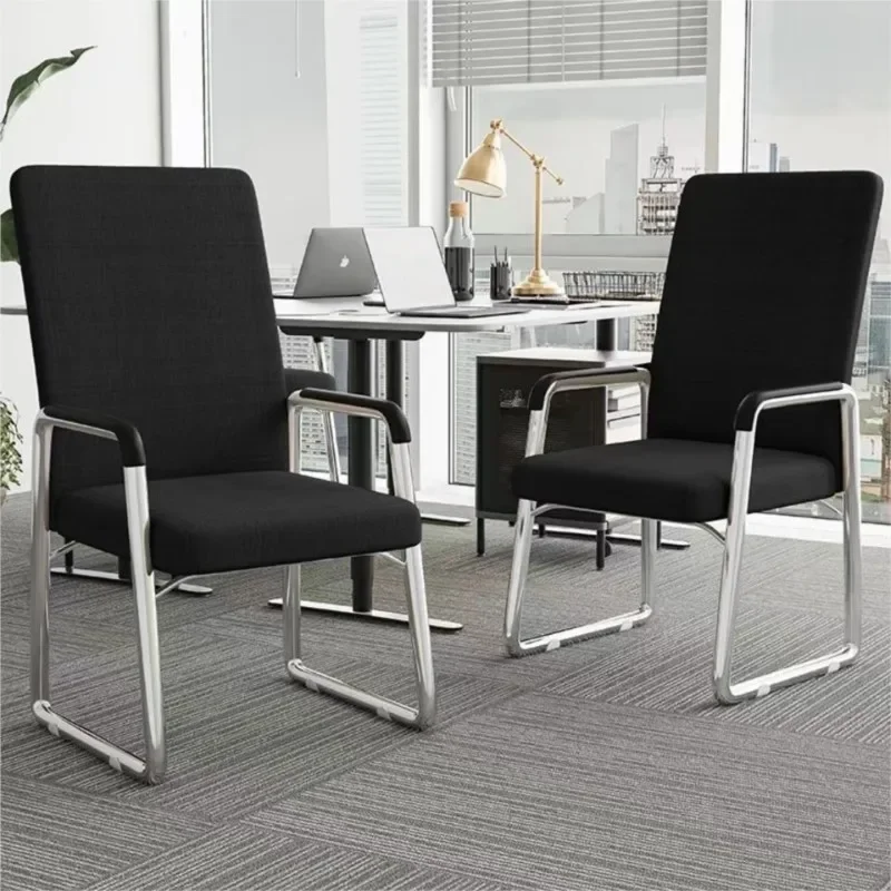 Office Chair Computer Chair, Comfortable Home Sitting Bow Chair,Student Dormitory Backrest Conference Staff Chair
