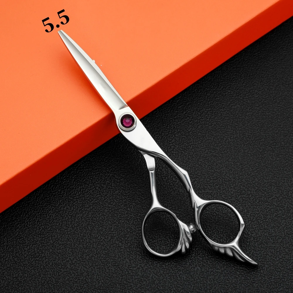 Professional Barber Scissors Small Size，laser wire，Multifunctional thinning scissors Hairdressing Tools Accessories 4-5-5.5-6.8