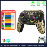 Wireless Gamepad For Pro Switch Elite BT Controller for Nintendo Switch OLED/Lite Joyestick For PC/Steam Deck With 6 Axis