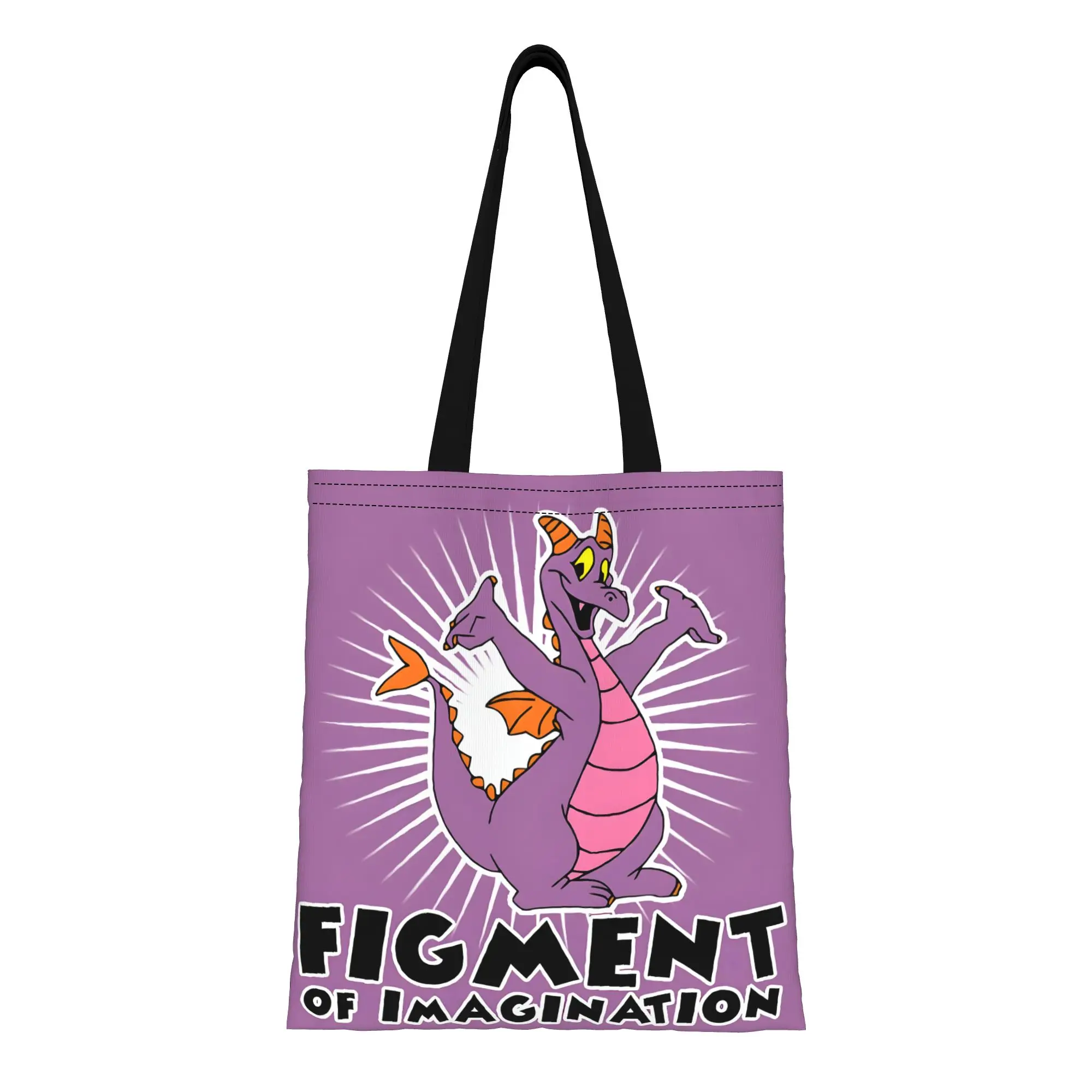 

1PC Friend Canvas Tote Bag Large Capacity Durable Figment Handbag Outdoor Handbag Trendy Tote