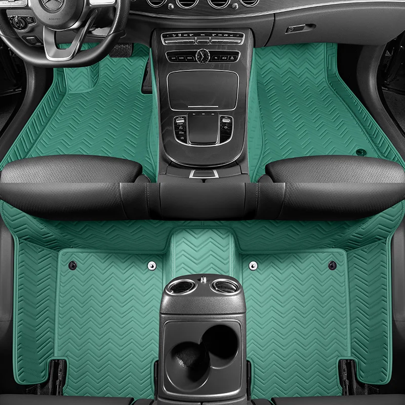 Custom Fit Car Floor Mat  Accessories Interior 5-seats Car For 99%  Vehicles for Benz BMW AUDI Porsche Toyota Nissan Land Rover