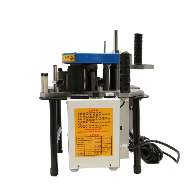 Portable wood pvc manual small straight curve edge banding machine (ET-10, ET-20)