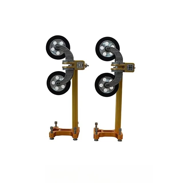 Small lightweight magnesium alloy universal pulley combination design for optimized performance Construction machinery parts