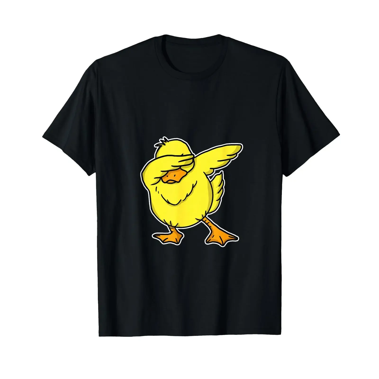 Funny Dabbing Duck Duckling Dab Dance T Shirt vintage Washed fashion Soft Top For Everyday Wear designer clothes graphic