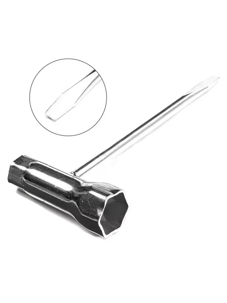 Spark Plug Socket Wrench 13mm & 19mm Stainless Steel Spanner for Chainsaw and Brush Cutter