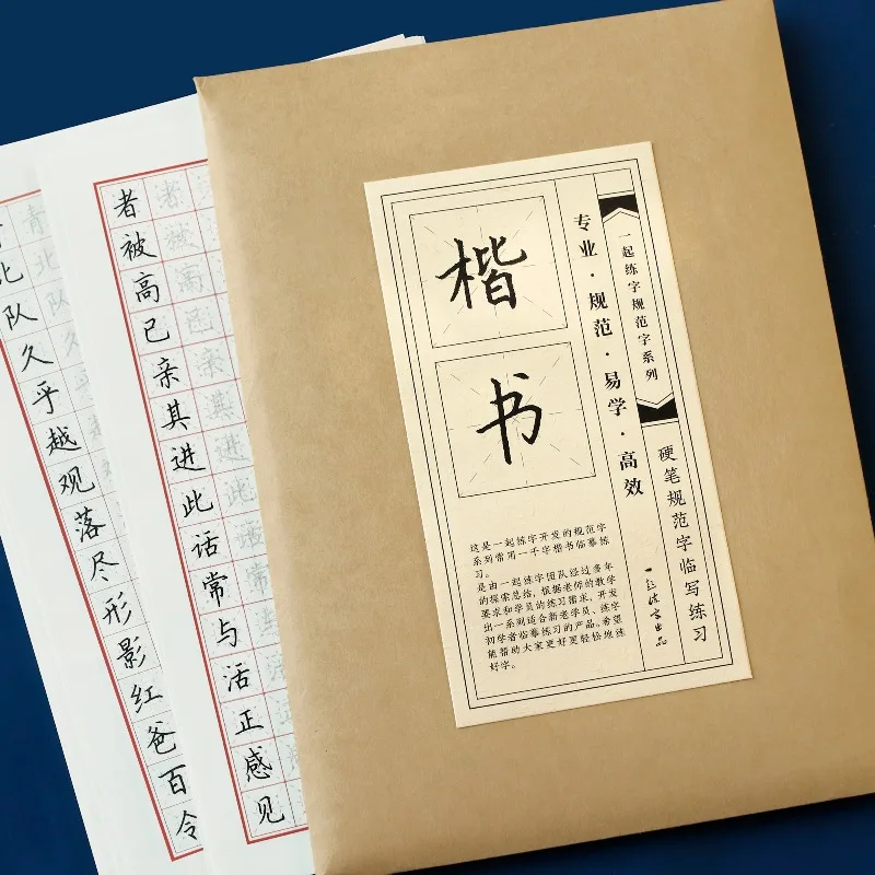 Chinese Character Practice Book Beginner's Guide To Regular Script Calligraphy Pen Control Practice Portable Series