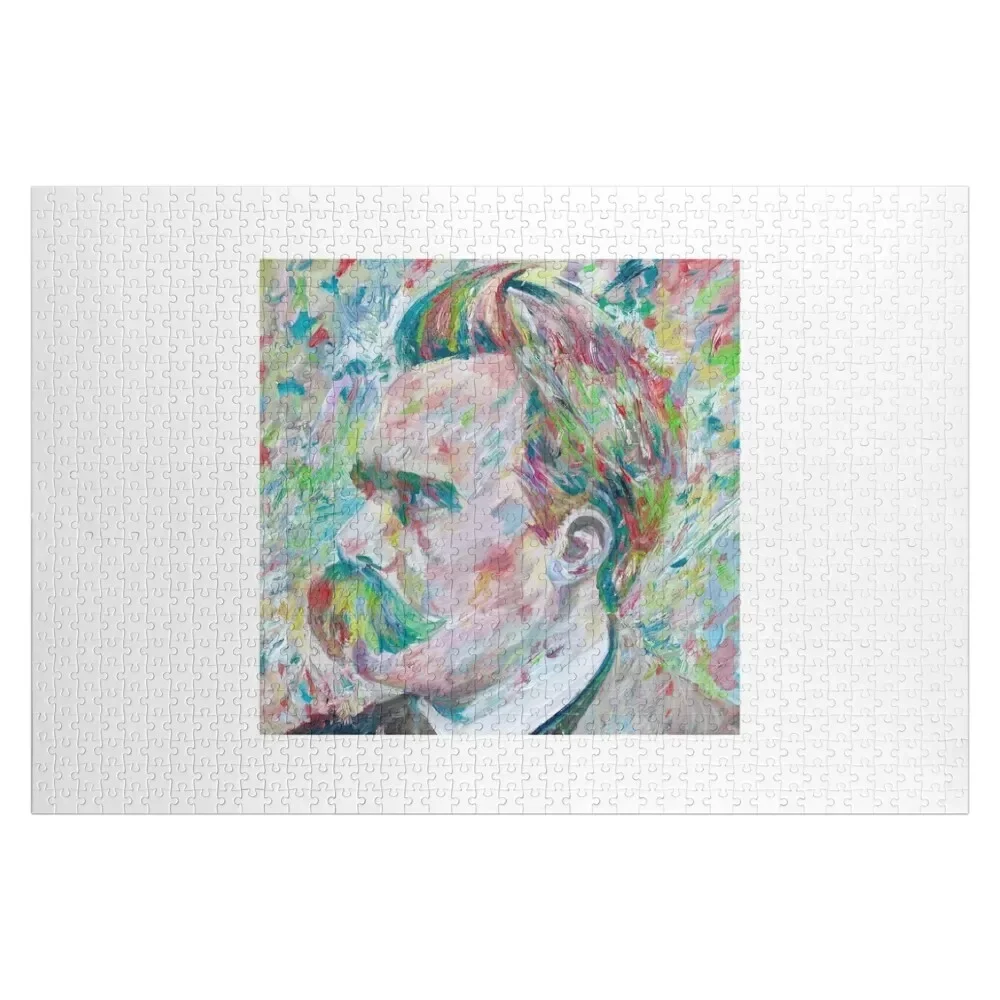 

FRIEDRICH NIETZSCHE - oil portrait .2 Jigsaw Puzzle Anime Custom Child Gift Christmas Gifts Puzzle