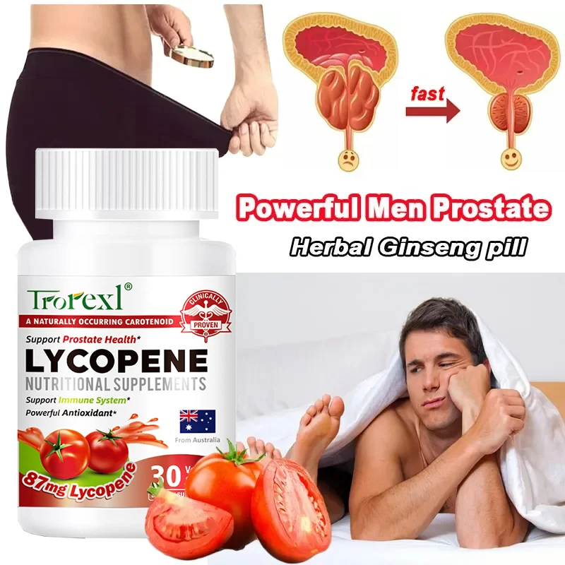 

Lycopene Capsules Enhance Prostate Immunity, Urinary Tract Health