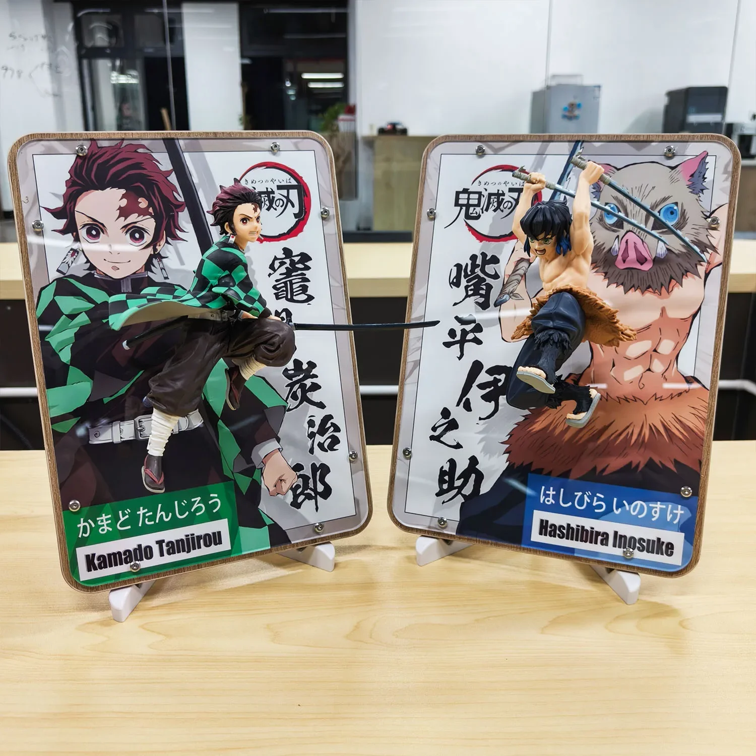 In Stock Bandai Demon Slayer: Kimetsu No Yaiba, Tanjiro, Nezuko, Inosuke Zenitsu, Anime Figures, Peripheral Gifts