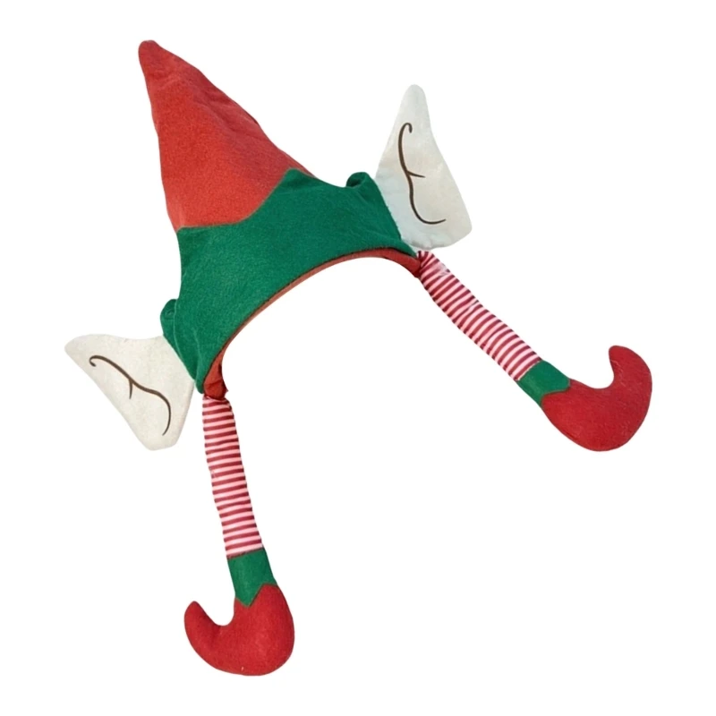 Christmas Elf Cosplay Leprechaun Hat Christmas Photo Props Cheerful Hat Baggy Hat Leprechaun Wear