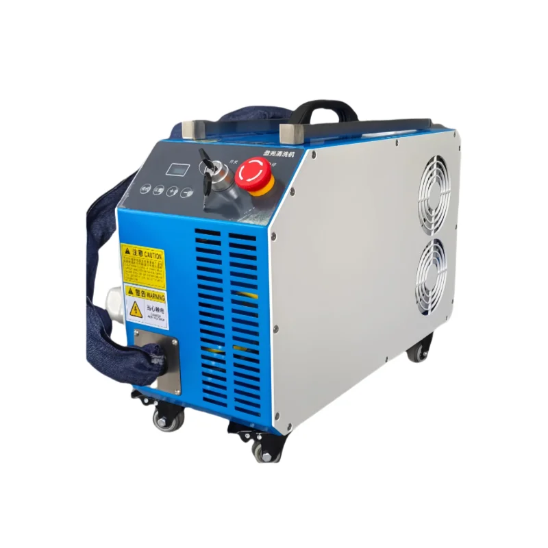 

New 100W Pulse Laser Cleaning Machine for Stainless Steel Aluminum Plastic Mechanical Parts Rust Removal & Renovation