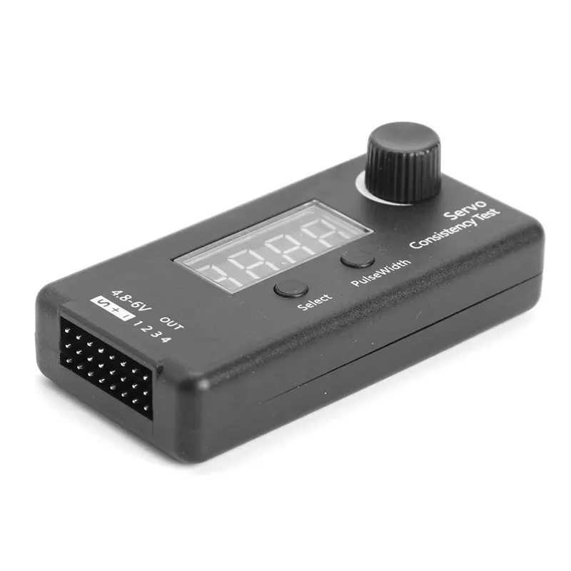 ABXE-Digital Servo Tester 3-Modes ESC Throttle Controller For RC Models DC4.8-6V Servo Consistency Testing System