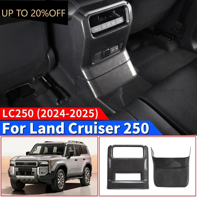 

Для Toyota Land Cruiser 250 2024 2025 Prado LC250 1958 First Edition J250 задняя защитная крышка подлокотника, аксессуары для интерьера