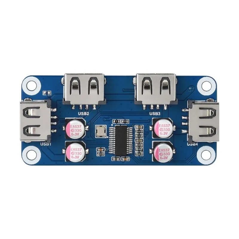 HUB USB HAT (B) para Raspberry Pi Series, 4x puertos USB 2.0
