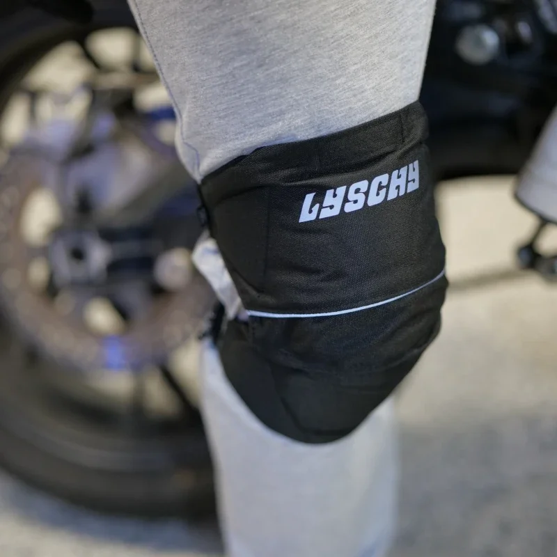 

LYSCHY Leg Protector CE Protective Gear Bike Motorcycle Knee Protection Riding Knee Guard Motocross Knee Pads