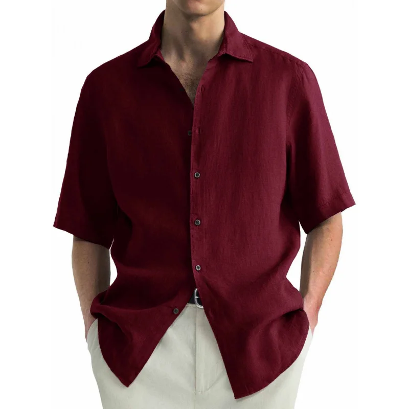 Novas roupas masculinas camisa de algodão lavado camisas masculinas casuais