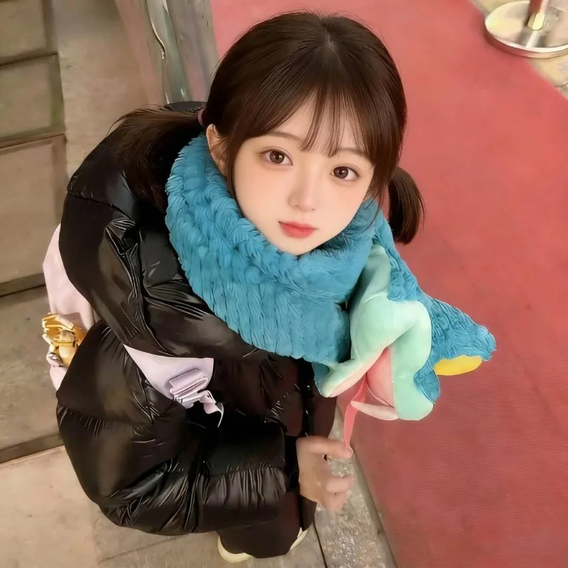 ديزني Zootopia غاري وشاح أنيمي الشتاء النساء بطانية دافئة يلتف الكرتون لطيف في الهواء الطلق سميكة الأوشحة الناعمة سرق الاطفال شال التفاف