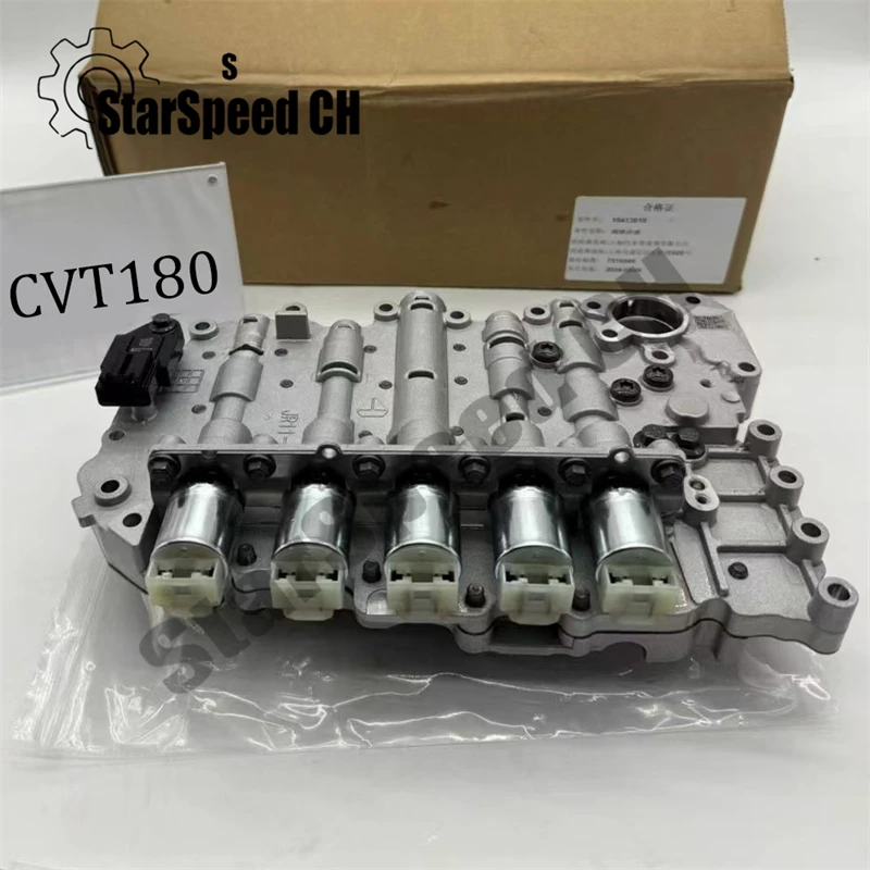 

Genuine New CVT180 Automatic Transmission Valve Body with Solenoid For Roewe MG TS11 CVT180 Auto Parts